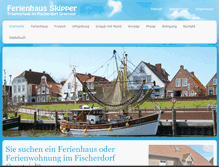 Tablet Screenshot of ferienhaus-skipper.de